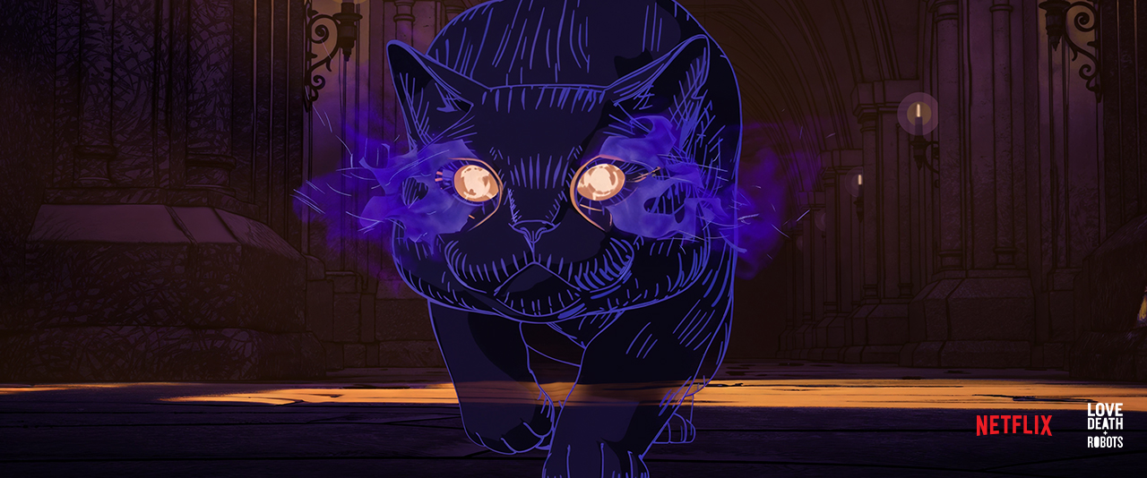 Frankenstein and Werewolf illustration