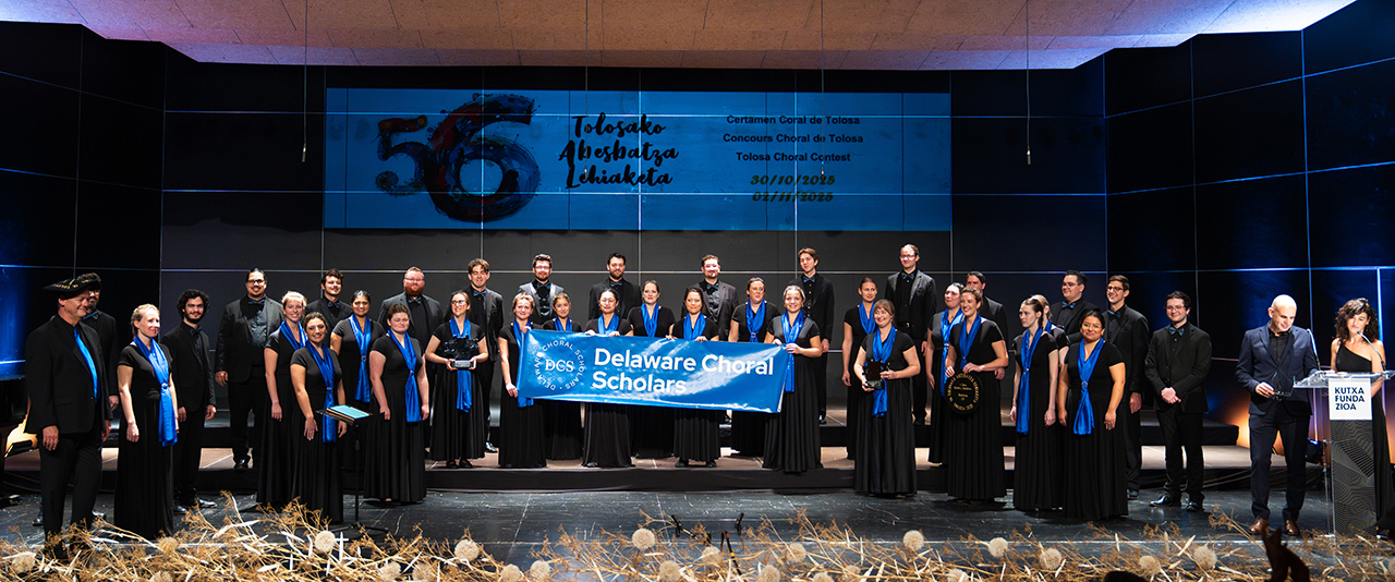 Delaware Choral Scholars named EGP Finalist