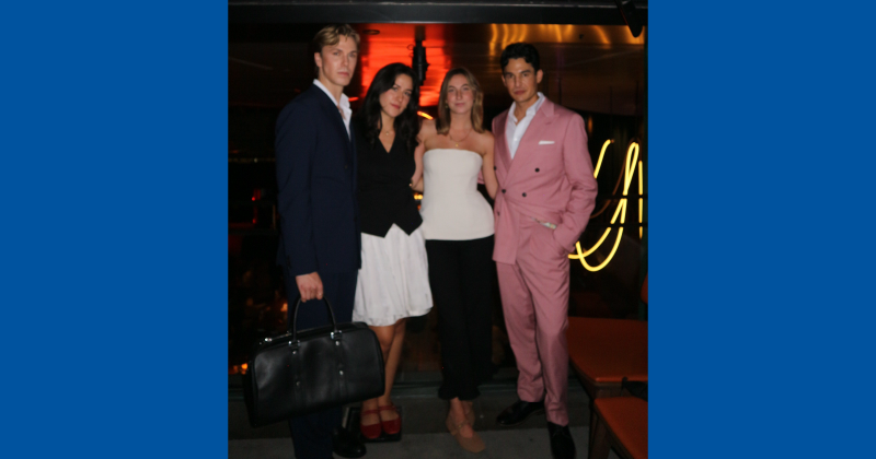 Skye Johnson participates in New York Fashion Week as part of the launch team for Neuono..