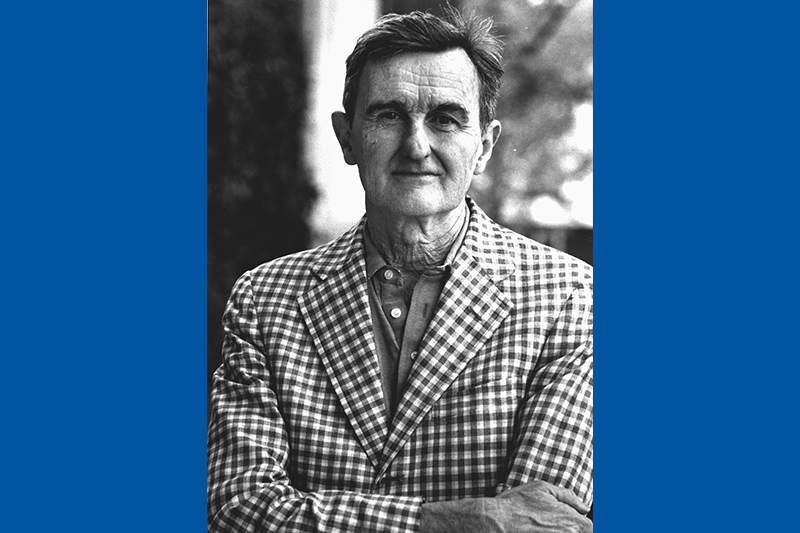 Black and white headshot photo of Edward A. Nickerson