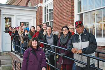 UD's 2016 SWAT team at the Milford Historical Society in Milford, Delaware.