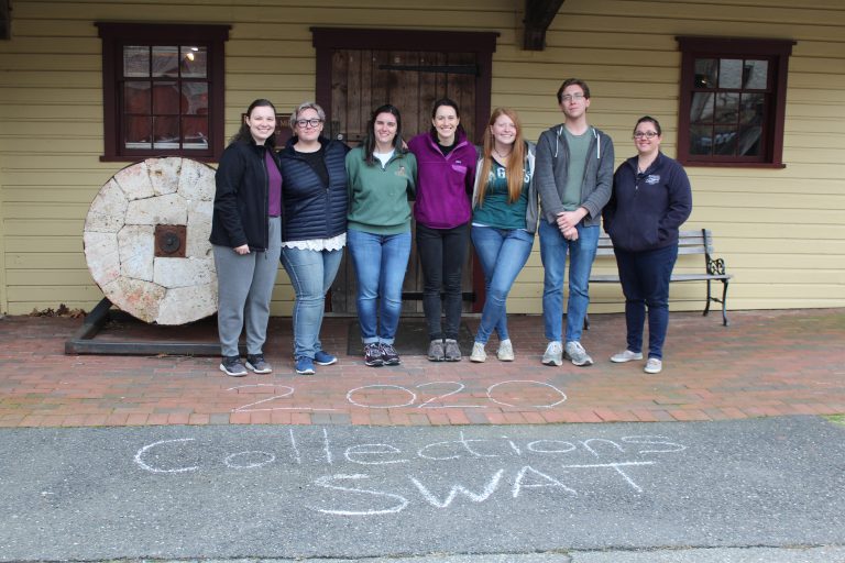 SWAT 2020 team of graduate students at Greenbank Mills and Phillips Farm in Wilmington, Delaware.