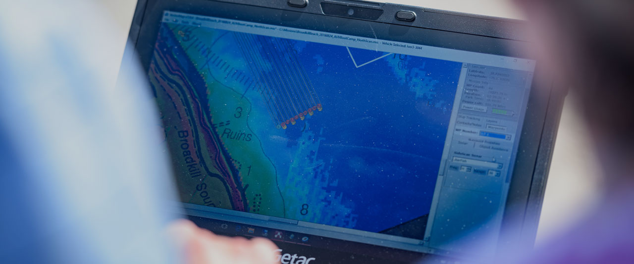 Image of scanner used to track UAVs during a UAV workshop