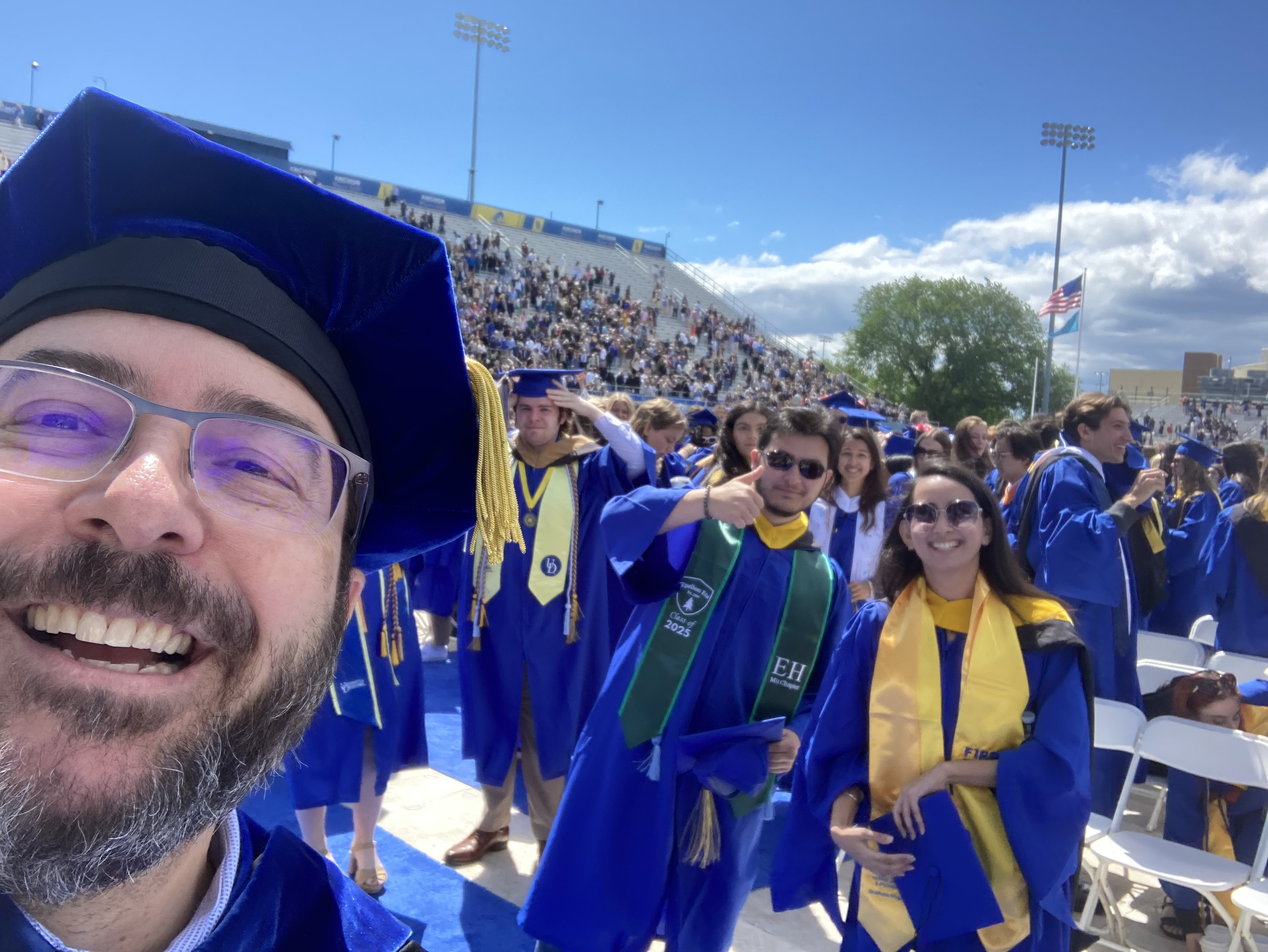 Photo from CEOE Convocation in May 2025