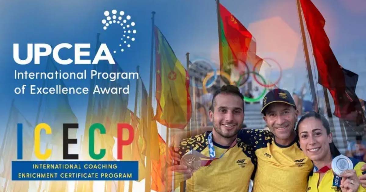 UPCEA International Program of Excellence Award Graphic for International Coaching Enrichment Certificate Program