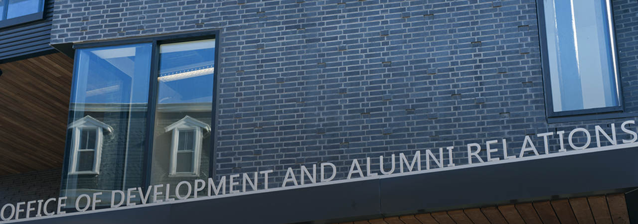 Development and Alumni Relations building on 83 East Main Street in Newark, DE. 