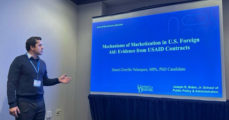 Daniel Zorrilla attends ARNOVA Annual Conference