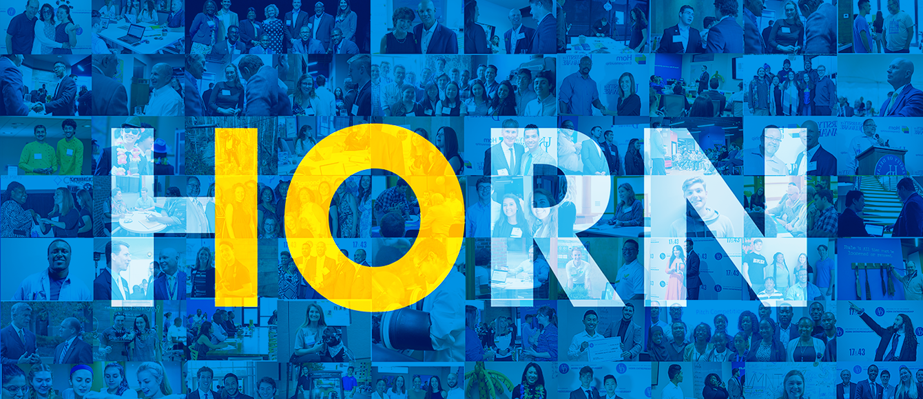 Horn Entrepreneurship Ten Year Mosaic Image Horn Entrepreneurship Ten Year Mosaic Image