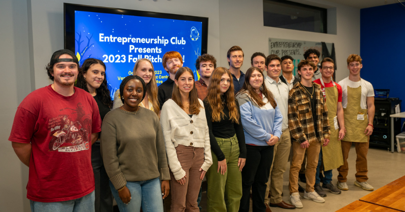 winners of the 2023 fall pitch party
