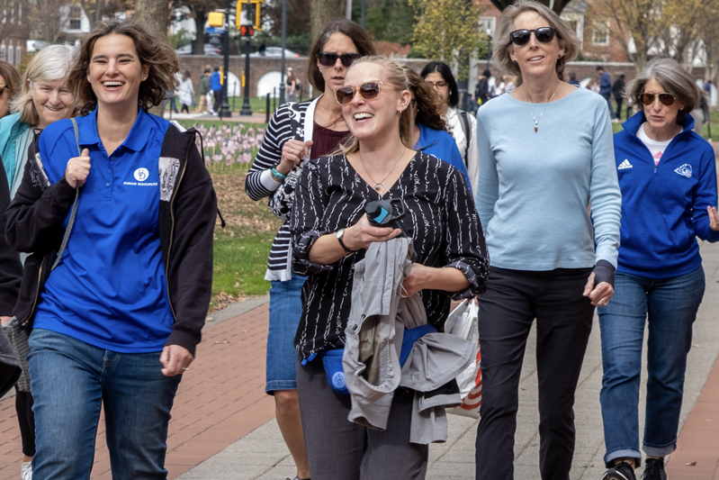 Walktober Recap Employees Walking