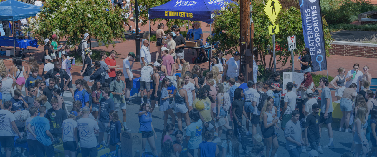 Hundreds of students gathered at the Fall 2022 Involvement Fair