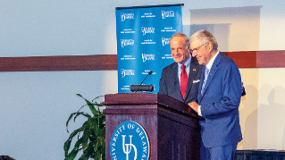 Celebration at Biden School Institute for Public Administration's 50th Anniversary.