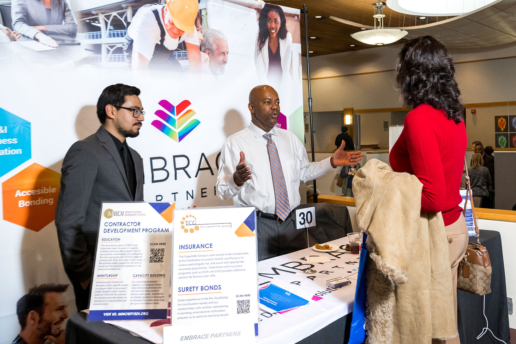 Suppliers showcase their businesses at the 2023 Supplier Diversity Conference