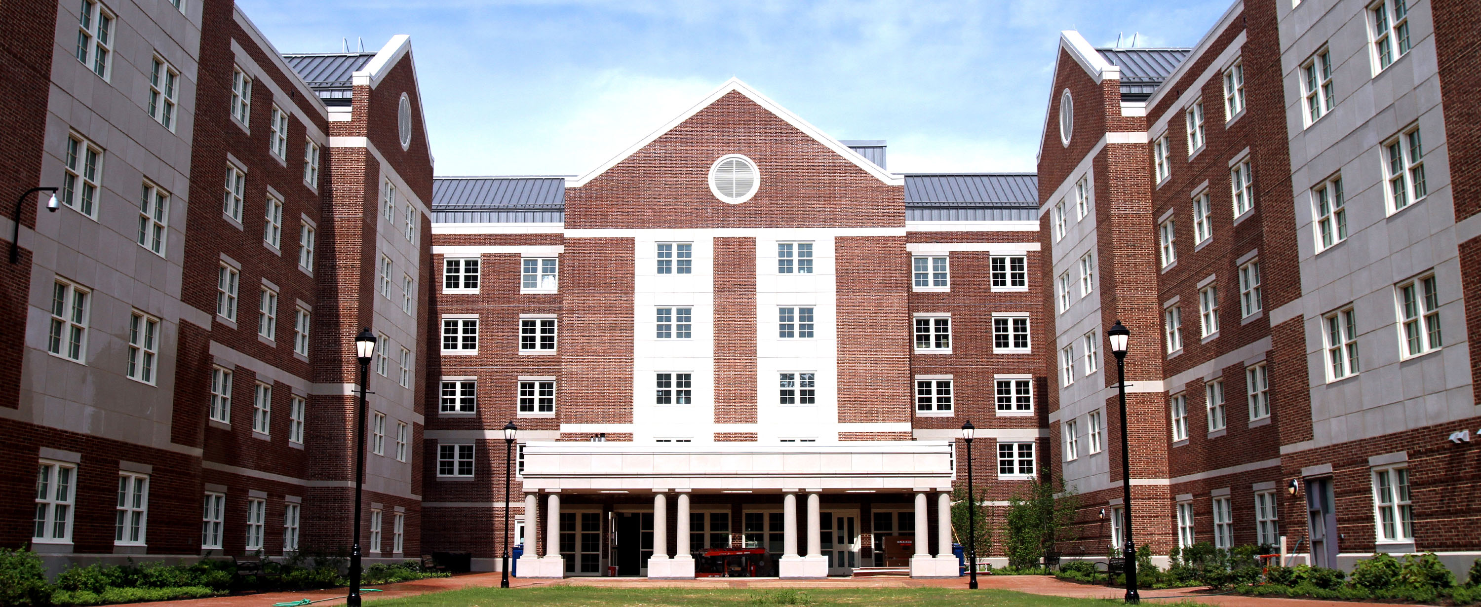 Exterior of Louis L. Redding residence hall