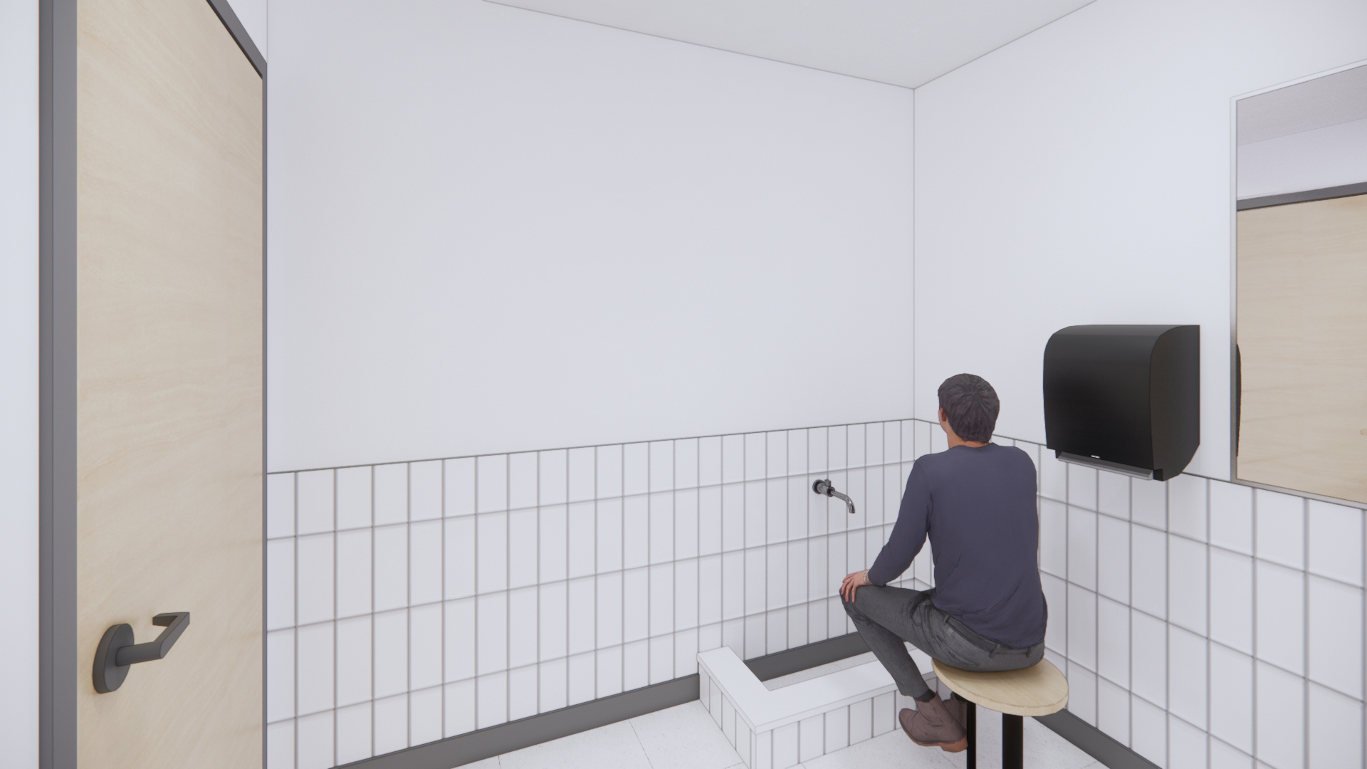 Rendering of CIE Ablution Space