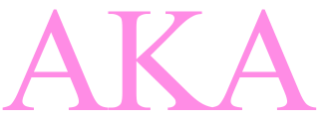 Alpha Kappa Alpha Greek letters