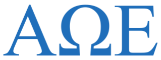 Alpha Omega Epsilon greek letters