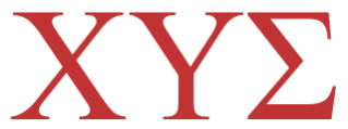 Chi Upsilon Sigma greek letters