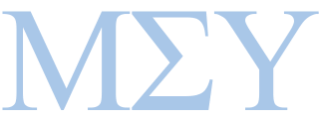 Mu Sigma Upsilon Greek letters