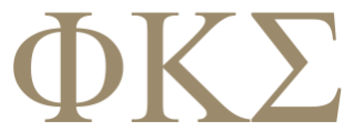 Phi Kappa Sigma Greek letters