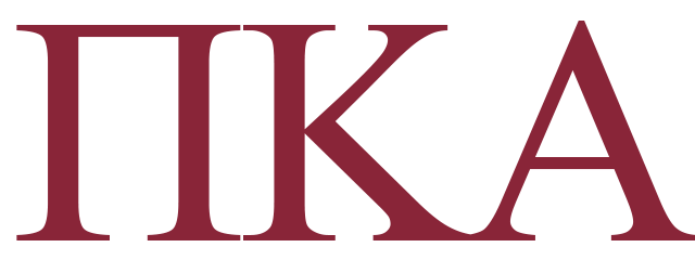 Pi Kappa Alpha Greek Letters