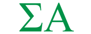 Sigma Alpha Greek letters