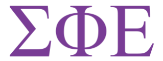Sigma Phi Epsilon greek letters