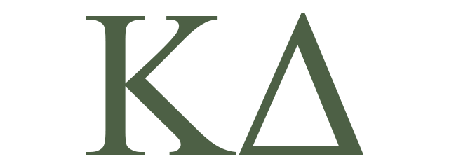 Kappa Delta Greek letters