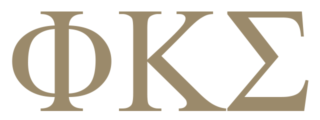 Phi Kappa Sigma Greek letters