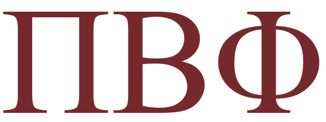 Pi Beta Phi Greek letters