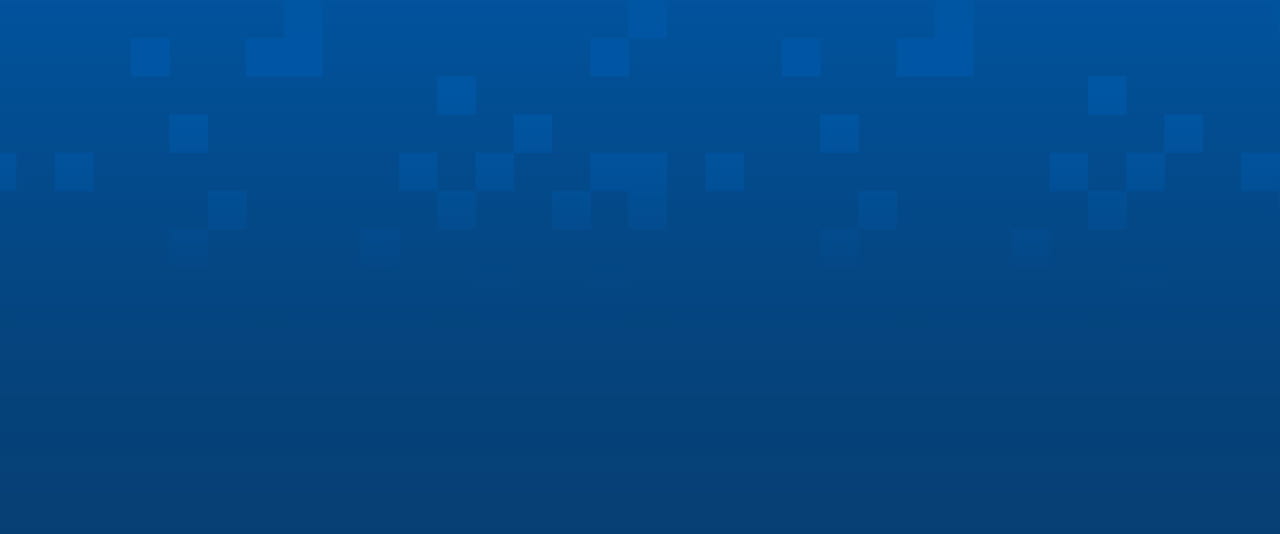 Blue pixelated background