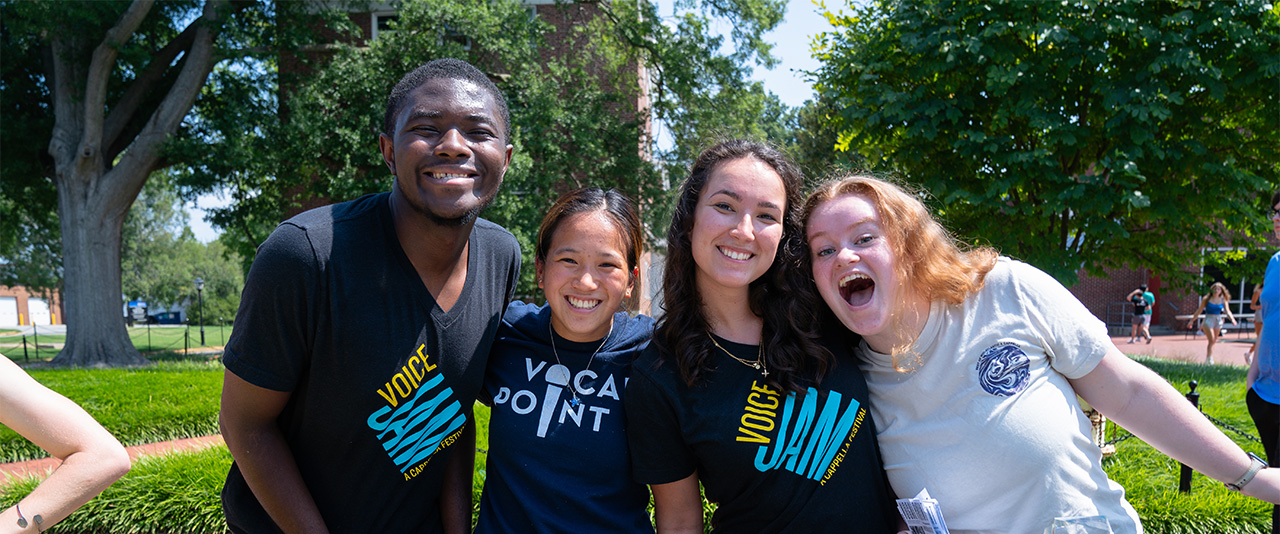 Vocal Point at the Fall Involvement Fair
