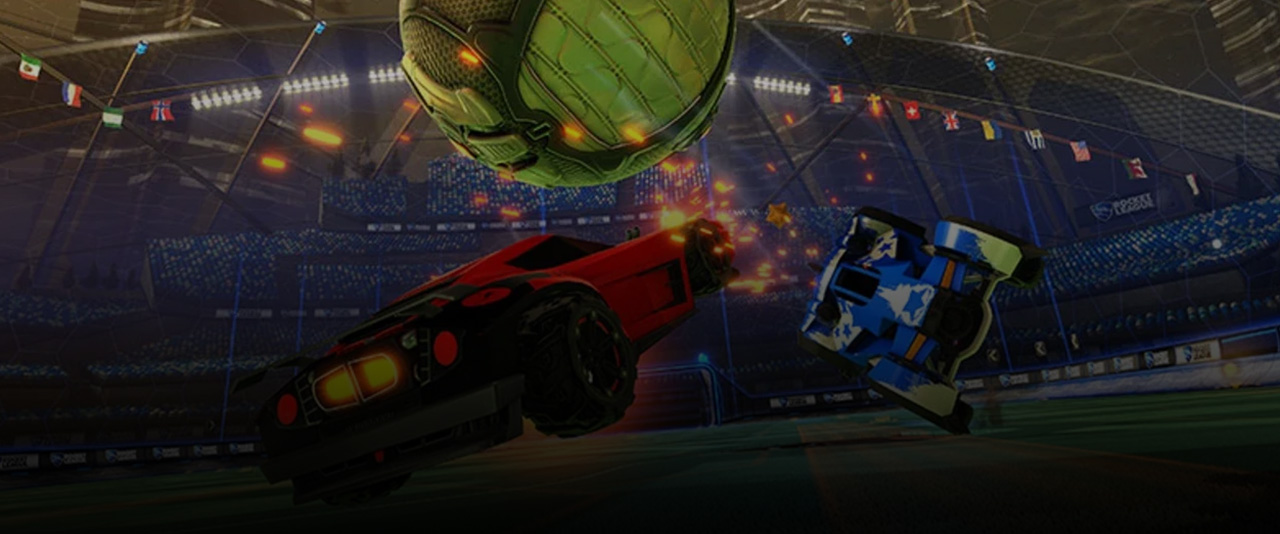 Screenshot from Rocket League