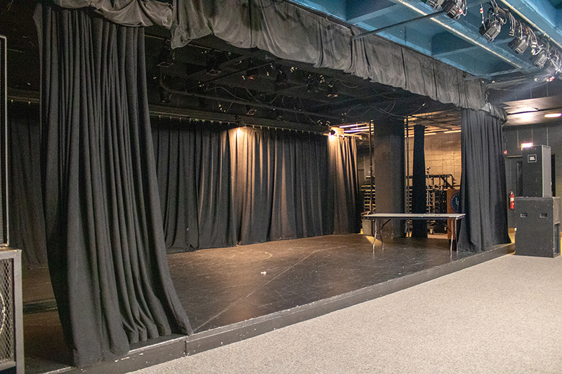 Bacchus Theater stage