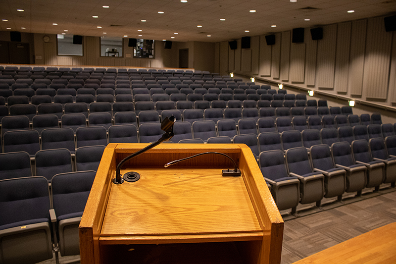 Trabant Theater view from stage