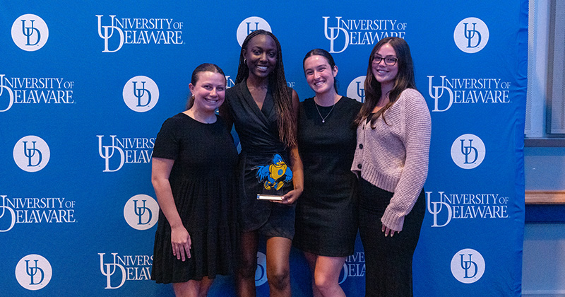 YoUDee Award winners with their trophies