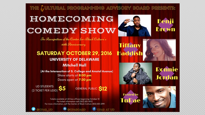 Homecoming Comedy Show