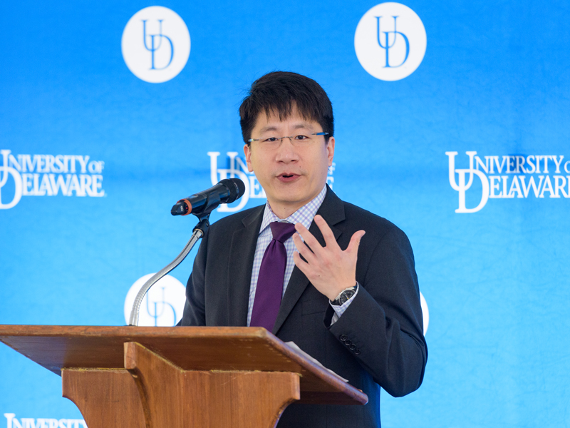Kelvin Lee, the Gore Professor of Chemical Engineer, Director of the Chemical and Biomolecular Engineering Institute, and Director of NIIMBL
