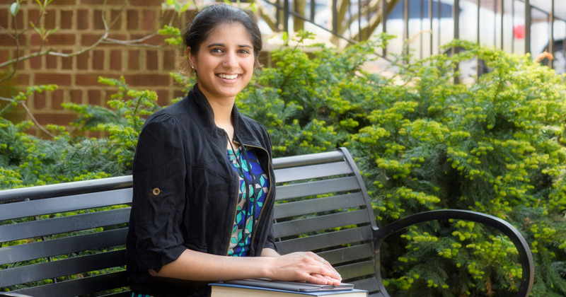 UD grad student recognized for supporting first-generation college students, environmental causes