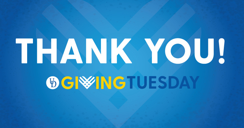 UD community rallied for GivingTuesday - Vimarsana News