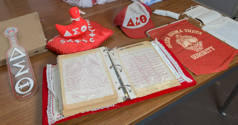 First Black sorority at UD donates memorabilia to University Archives