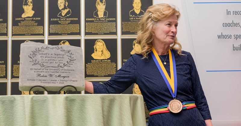 Joshua Zide was chosen for the 2022 Outstanding Doctoral Advising and Mentoring Award
