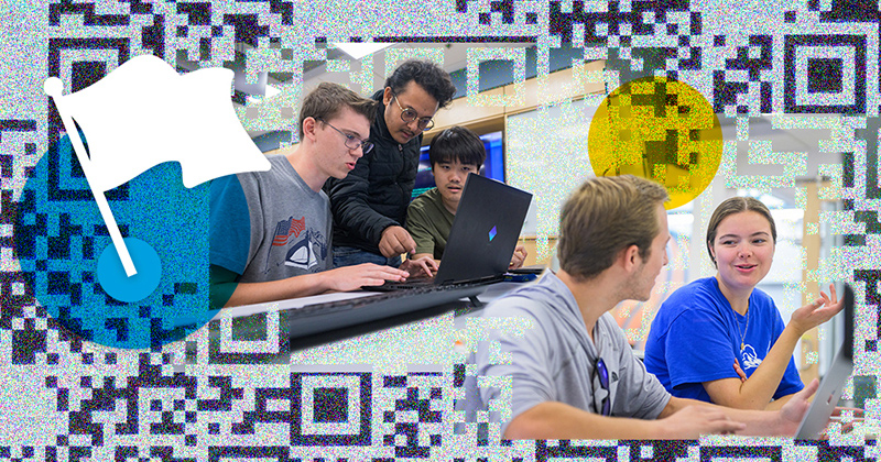 Students from the University of Delaware’s College of Engineering played a role in designing some of the 50 challenges featured in the second annual Capture the Flag competition held at the end of October.