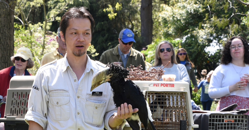 UD alumnus Phung Luu of Animal Behavior and Conservation Connections will present a very interactive educational presentation and a bird flight demonstration outside of Worrilow Hall’s south side. 