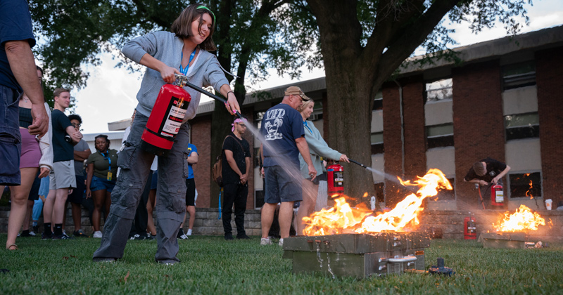 Fire training