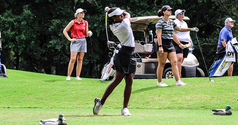 Golfer Christina Carroll