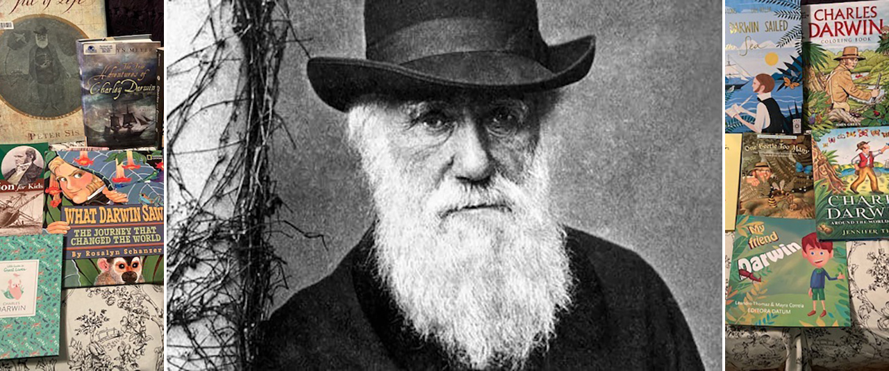 Charles Darwin and childrens' books about him