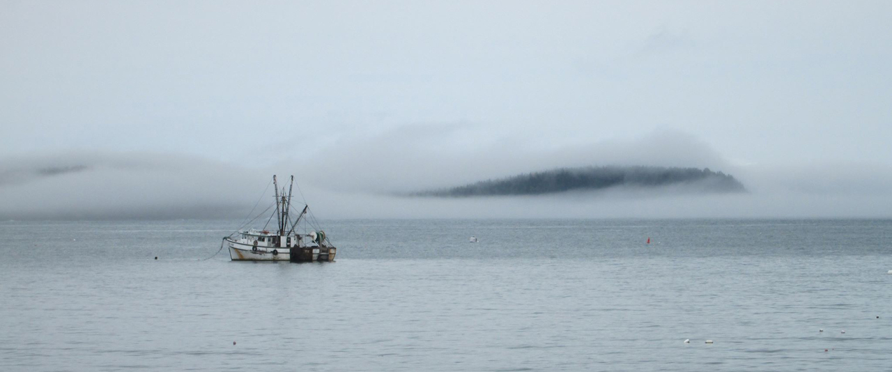 fishing boat on the ocean
