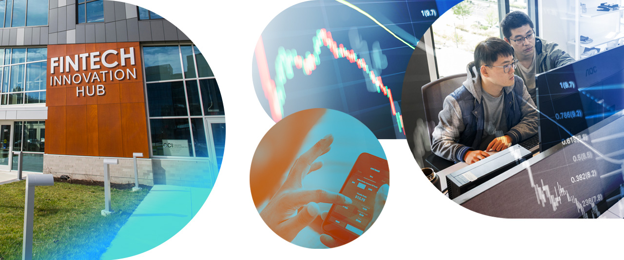Fintech collage