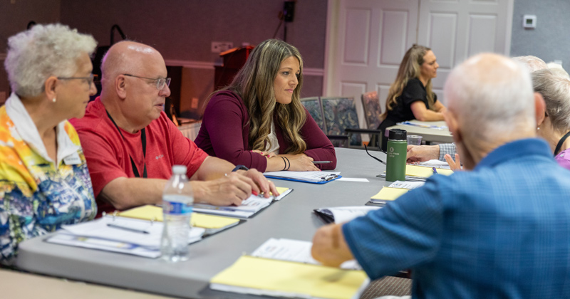 Hands-on activities help UD Ammon Pinizzotto Center tenants keep safety top of mind